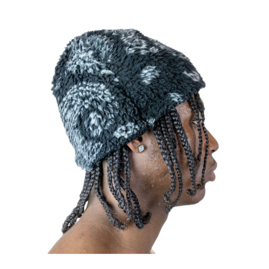 Paisley Sherpa Beanie