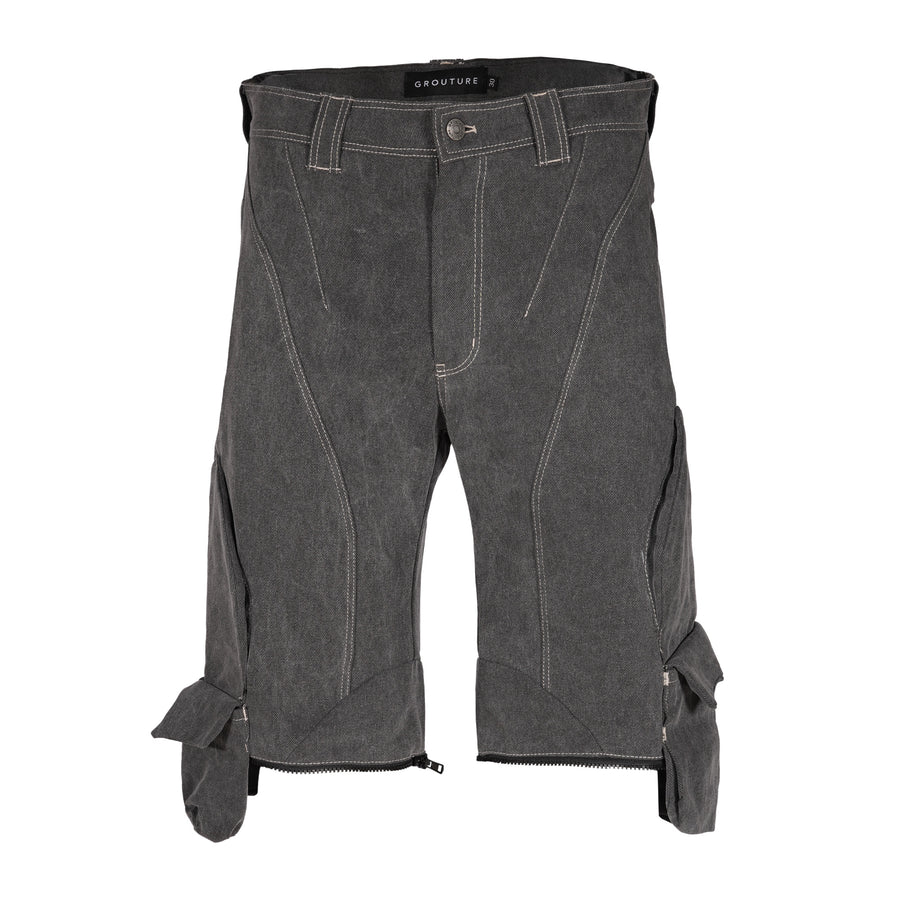 Charcoal saddle cargos