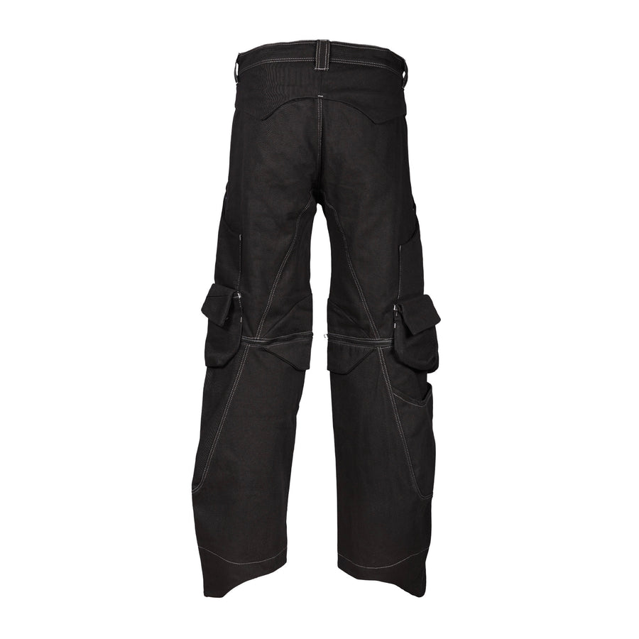 Black saddle cargos